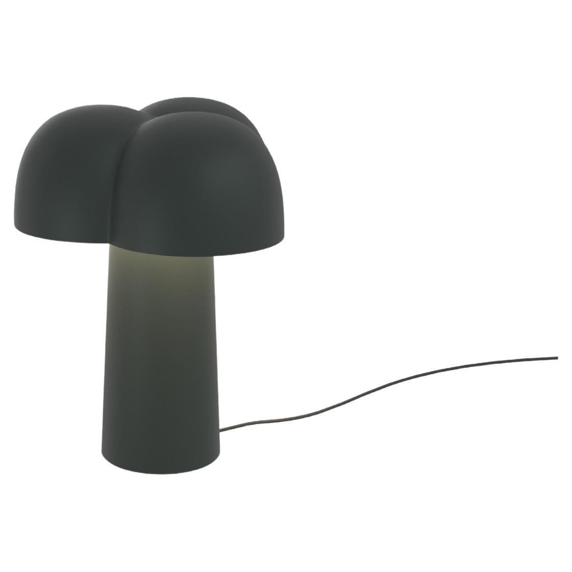 Contemporary Table Lamp 'Cotton' by Sebastian Herkner x AGO, Deep Green