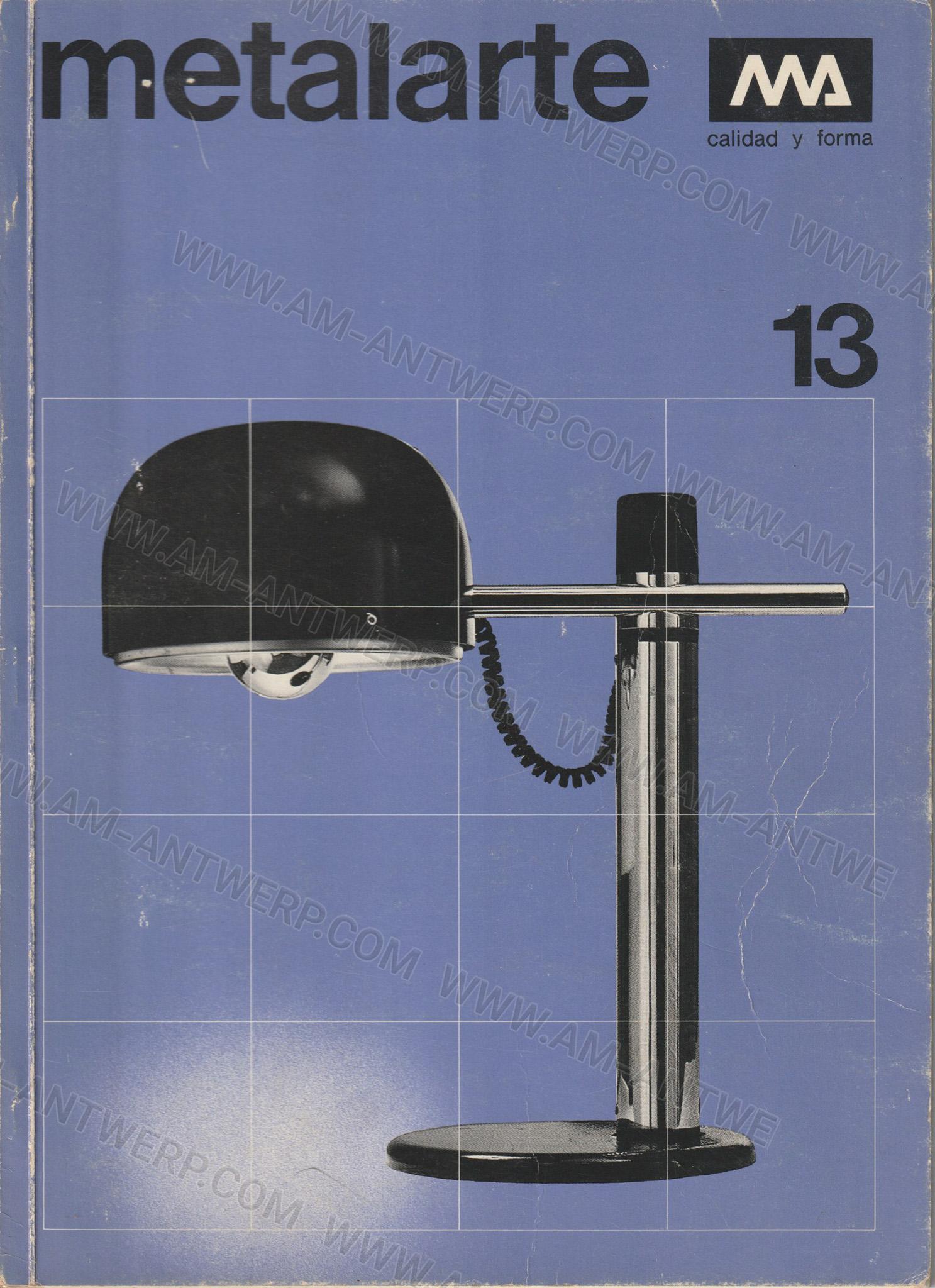 Contemporary Table Lamp, Metalarte, Enrique Franch For Sale 4