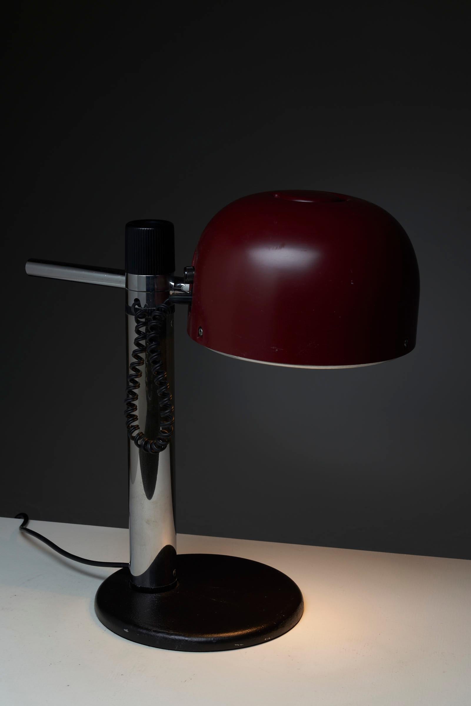 Mid-Century Modern Contemporary Table Lamp, Metalarte, Enrique Franch For Sale