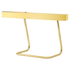 Contemporary Table Lamp 'T-Model' by Anour, Polished Brass