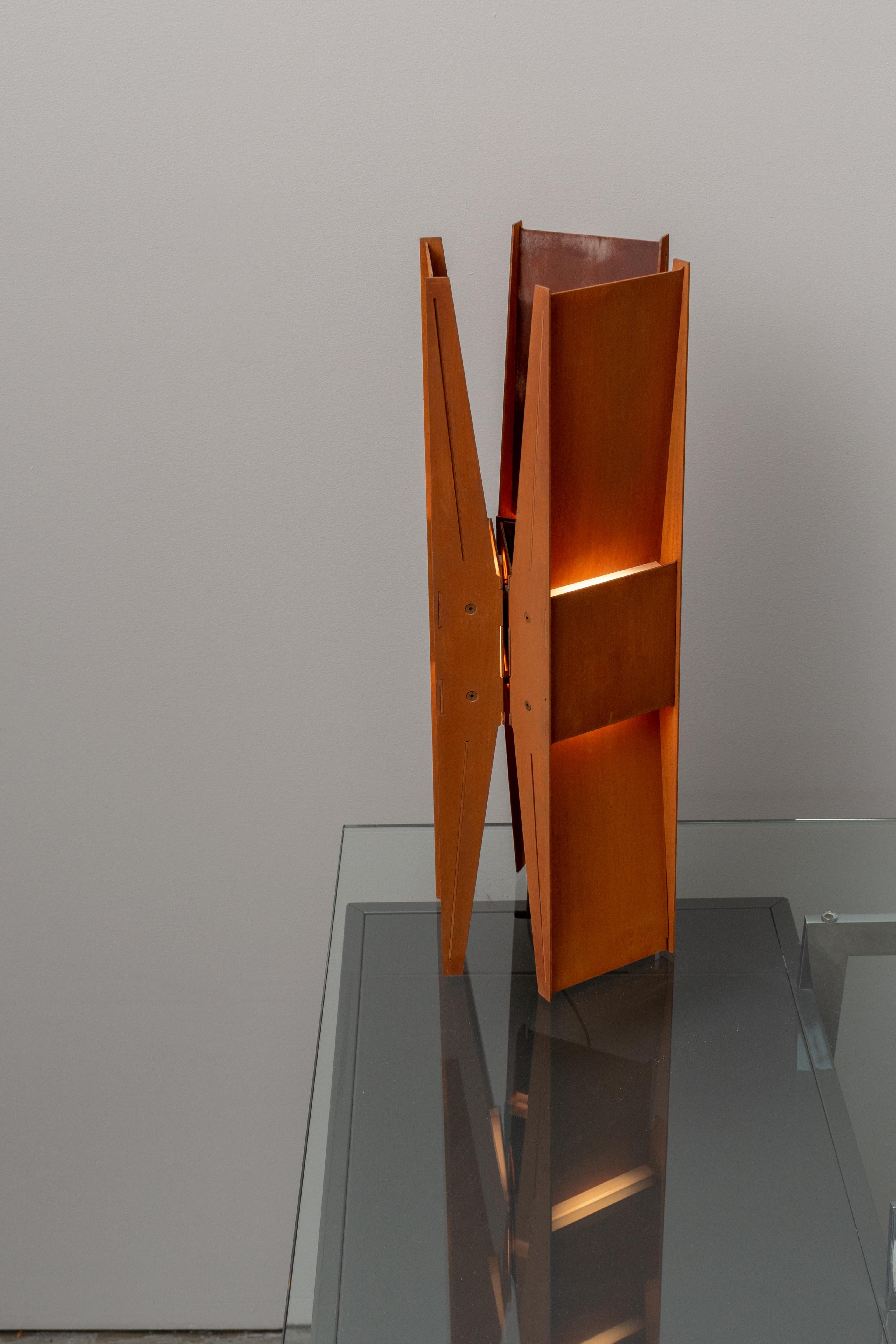 Lampe de table contemporaine 'Vector' par A-N-D, Black Steel en vente 4