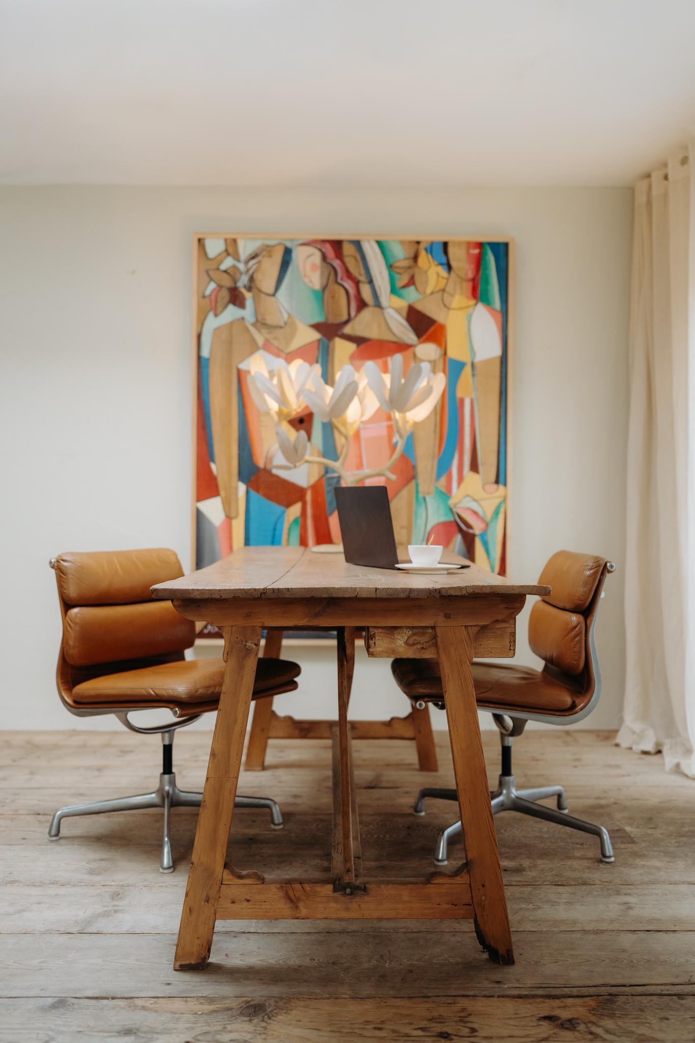 Fer Lampes de table contemporaines de l'artiste français José Esteves ... en vente