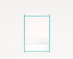 Contemporary Table 'Rivet Box' by Jonas Trampedach X FRAMA, Glass