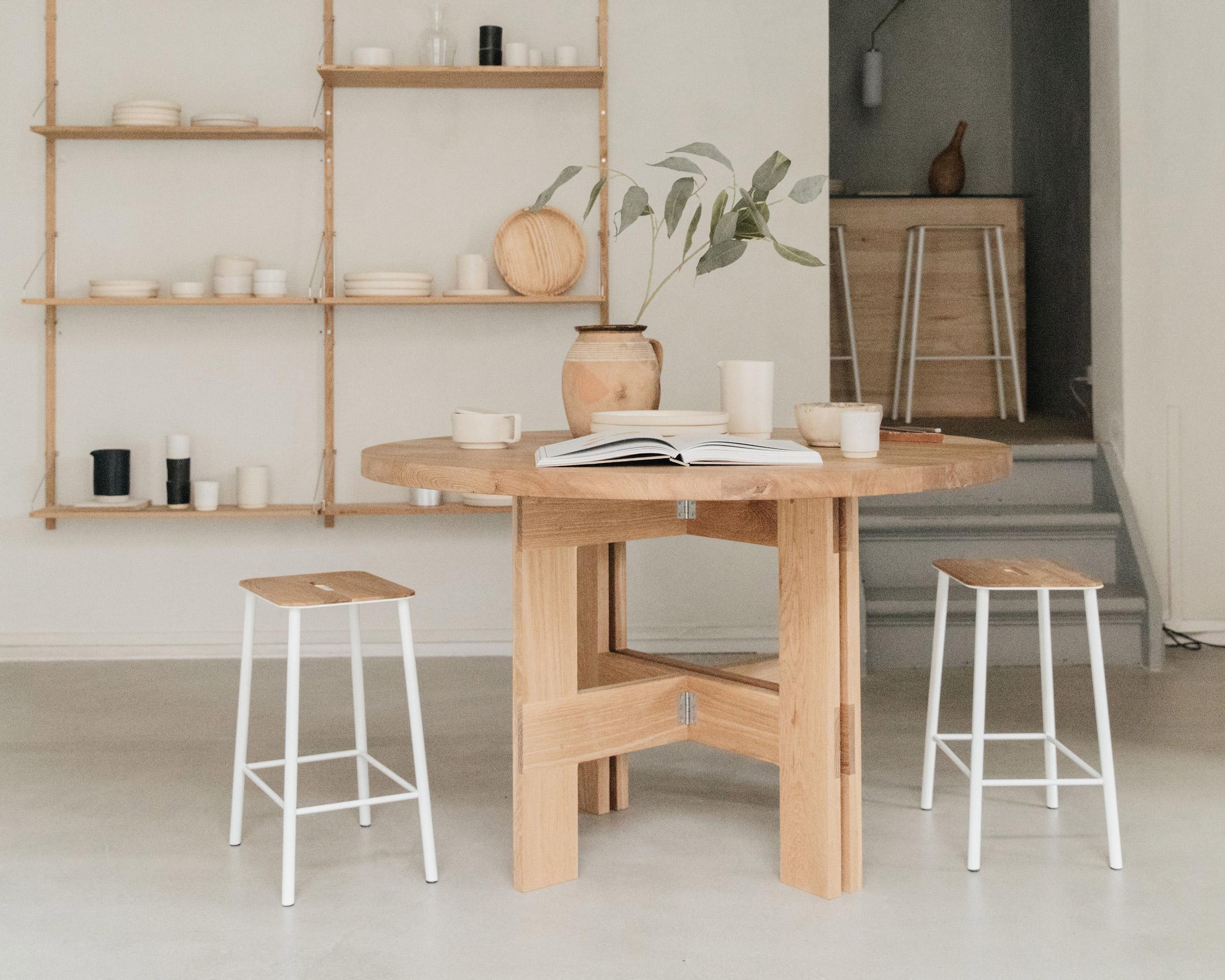 scandinavian farmhouse table