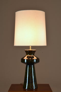 Contemporary Taiga Ceramic Table Lamp by JAS