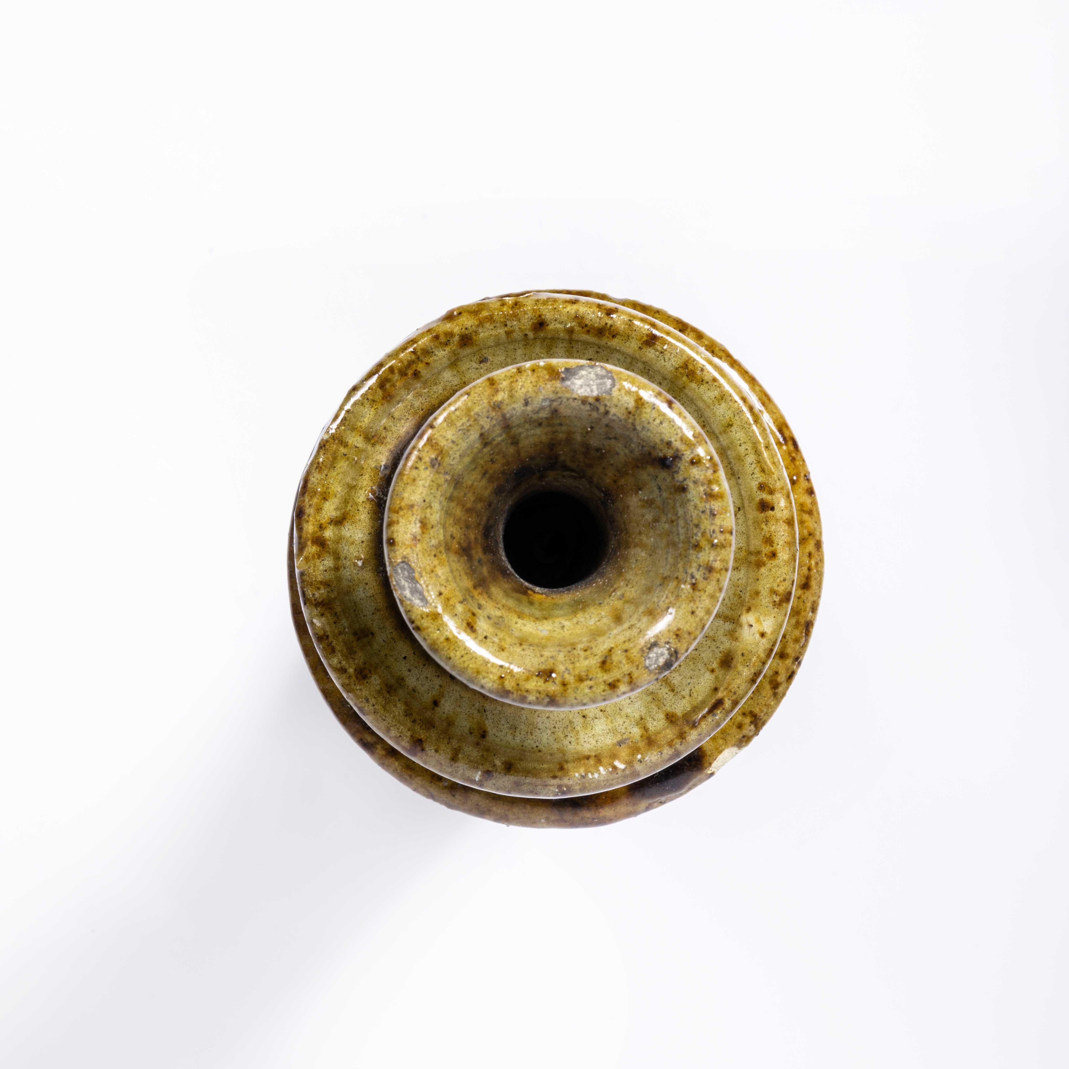 Contemporary Tamagroute Earth Candlestick - Morocco In New Condition For Sale In Hook, Hampshire