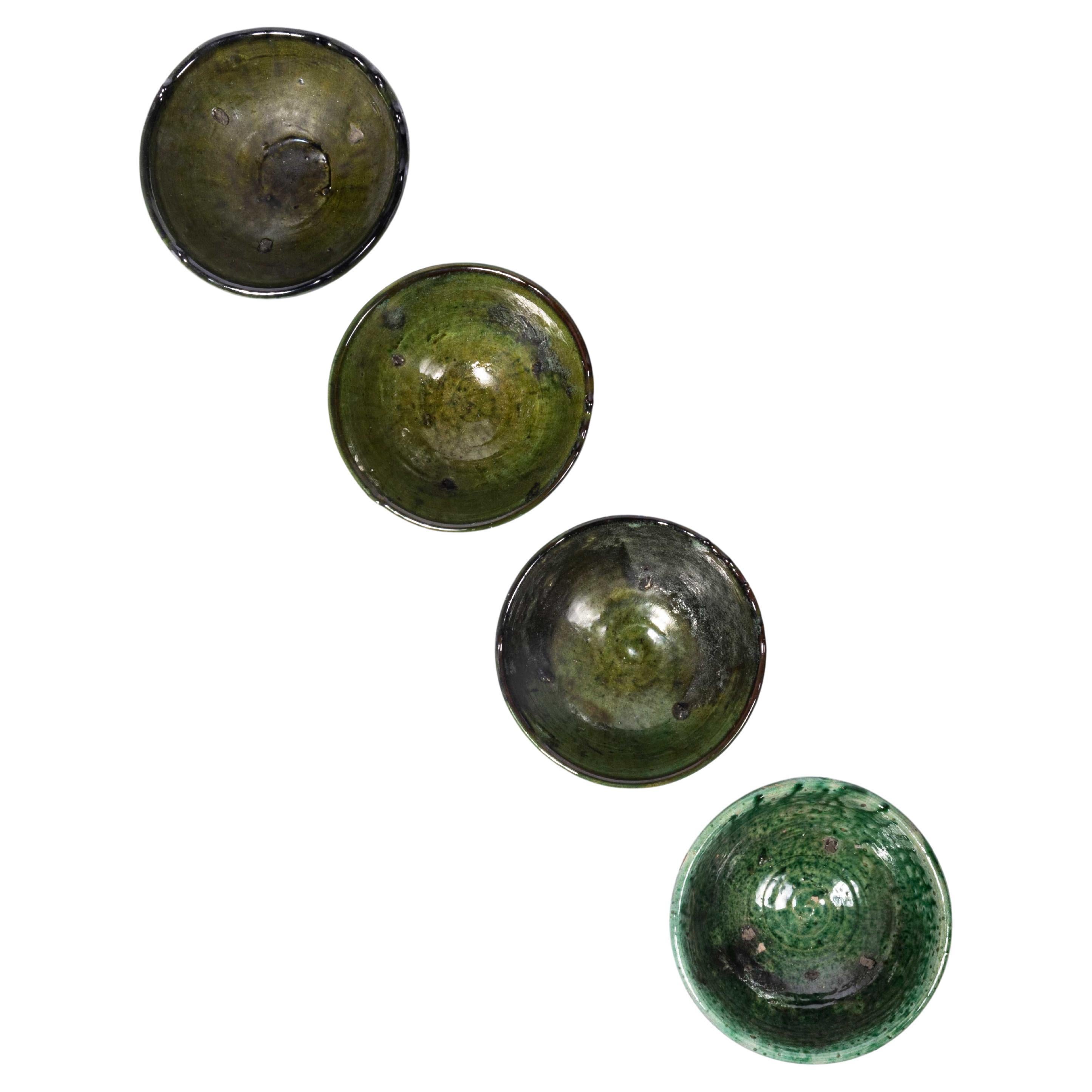 Set de bols contemporains Tamagroute Greene & Greene - Quatre bols moyens en vente