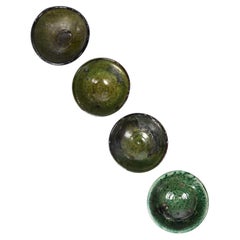 Juego De Cuencos Contemporáneos Tamagroute Verde - Cuatro Cuencos Medianos
