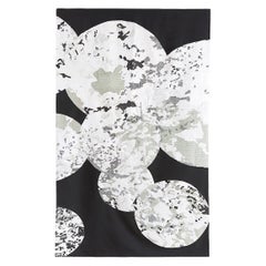 Contemporary Tapestry Wall Panel Embroidery Other Worlds