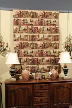 Contemporary Tapestry with Wine Theme from Bruges Belgium