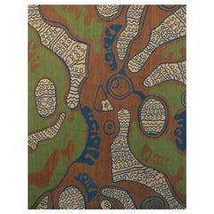 Contemporary Tattoo Rug by Kim Alexandriuk for Doris Leslie Blau