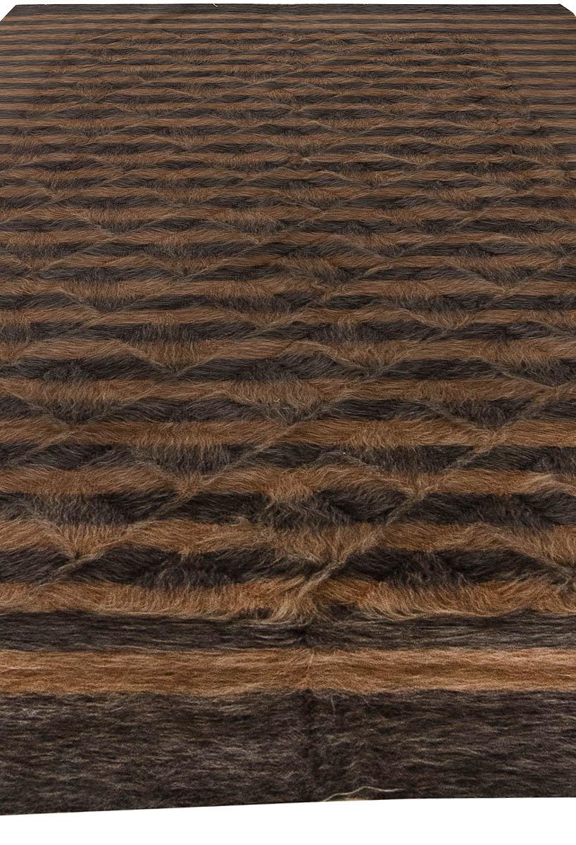 Zeitgenössischer gestreifter Teppich aus der Taurus-Kollektion von Doris Leslie Blau (Türkisch) im Angebot