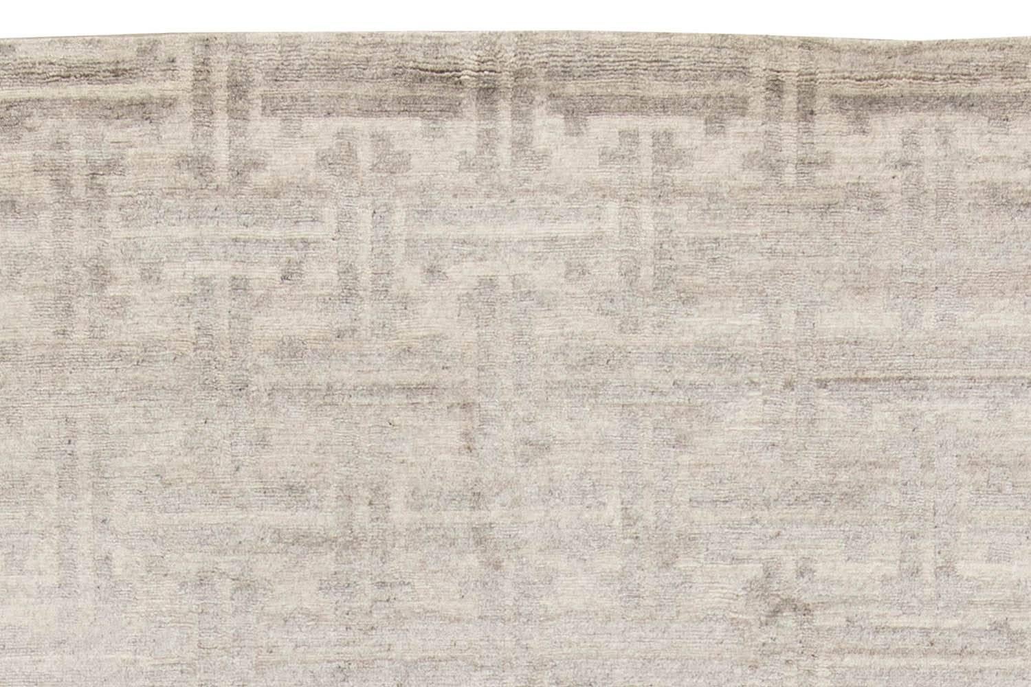 Contemporary Terra Rug in Natural Wool by Doris Leslie Blau In New Condition For Sale In New York, NY