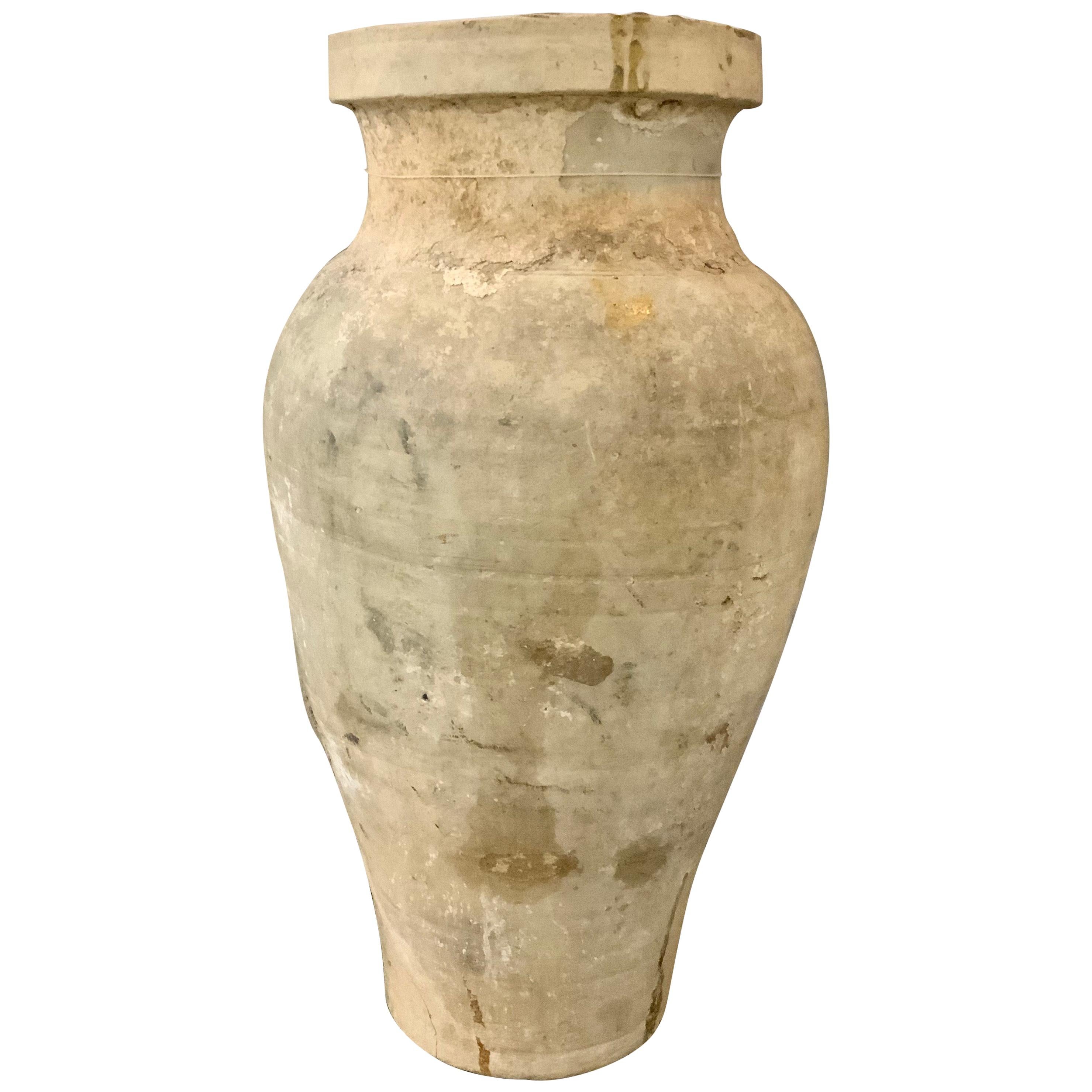 Contemporary Terracotta Urn from Spain