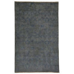Contemporary Texture Area Rug with Transitional Style with Raised Pattern