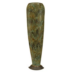 American Post-War Di Pasquale Green Ceramic Vase