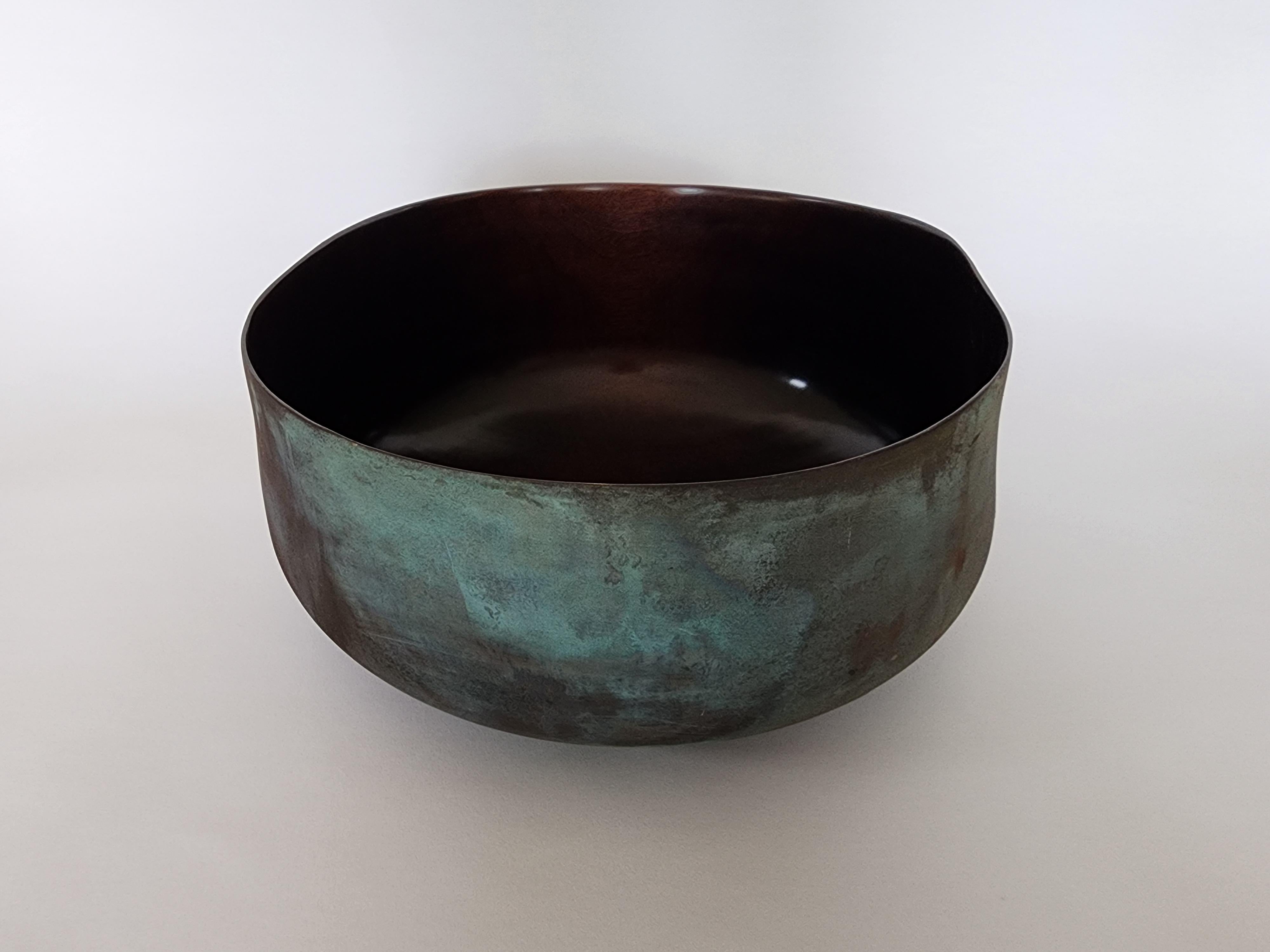 Asian Contemporary The Earth's Language 01 bowl by Sukkeun Kang For Sale