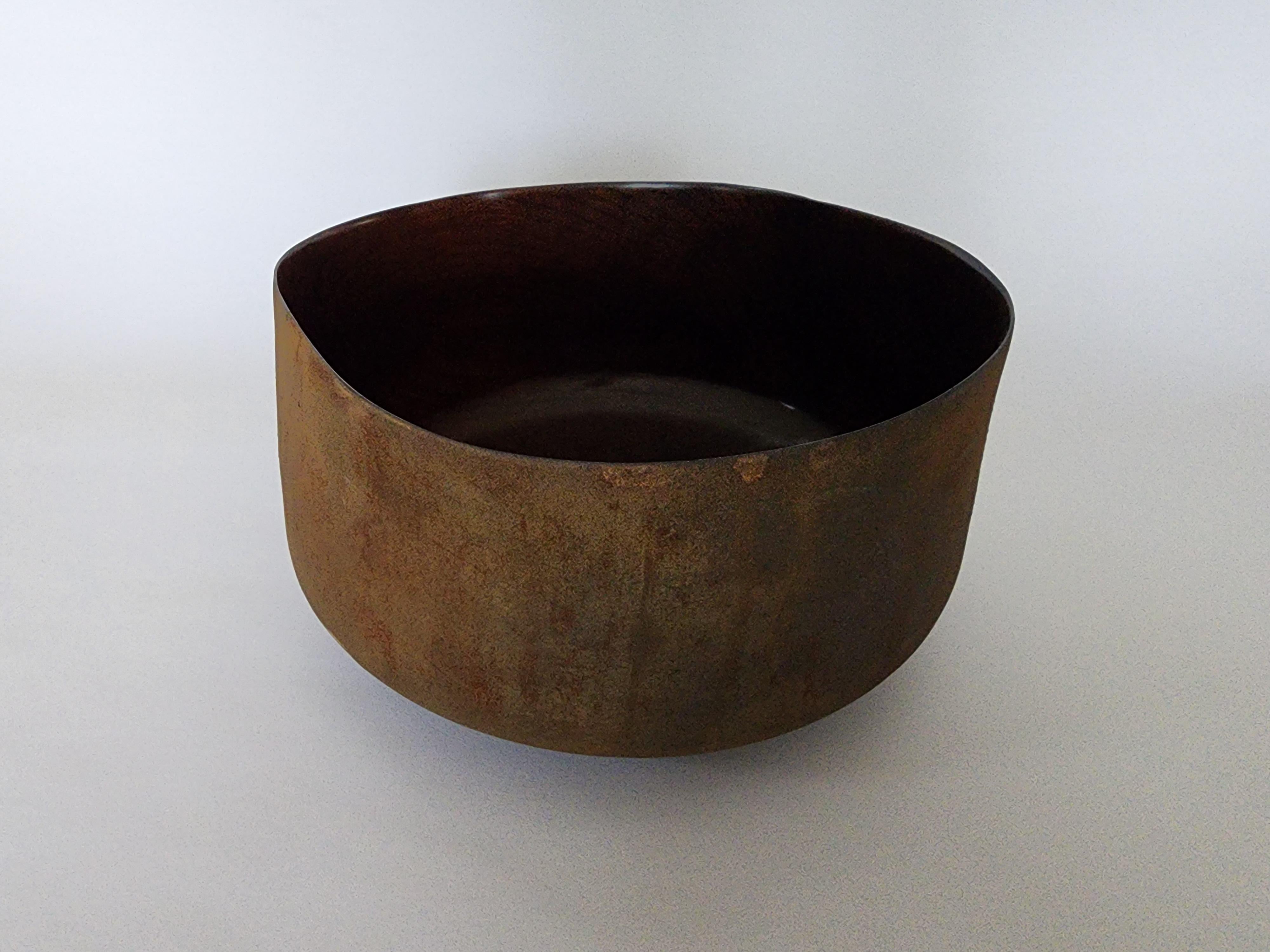 Asian Contemporary The Earth's Language 03 bowl by Sukkeun Kang For Sale