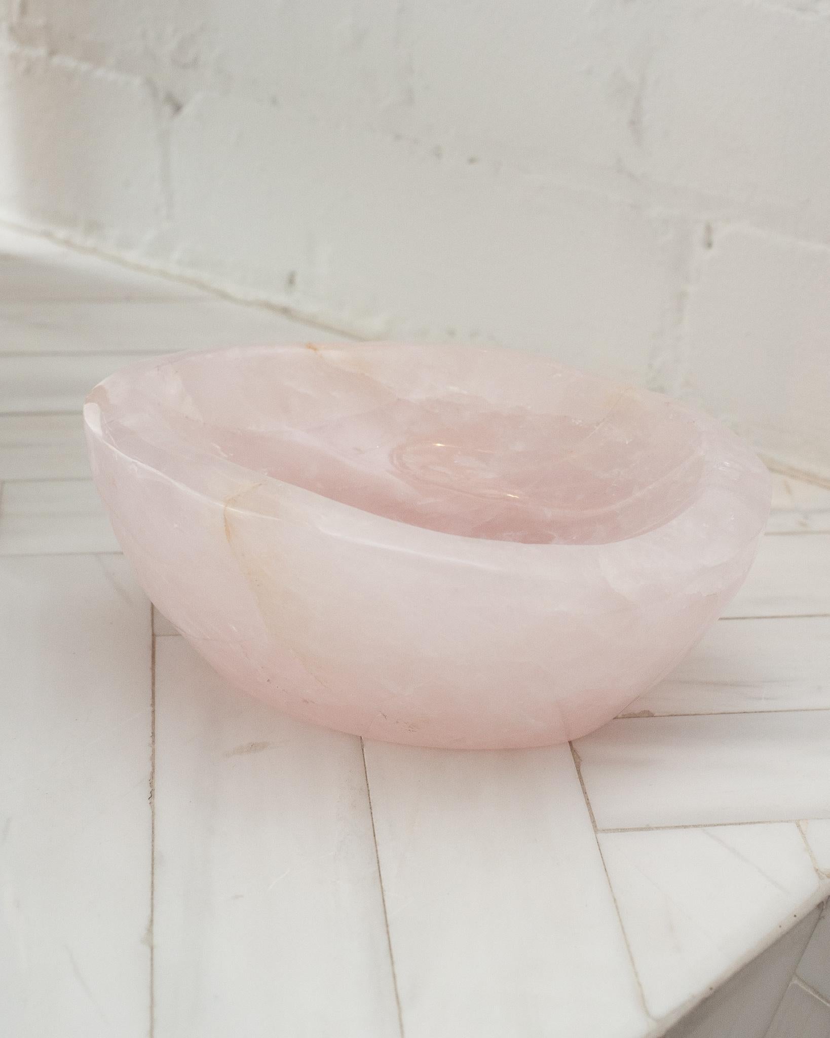 rose quartz sink