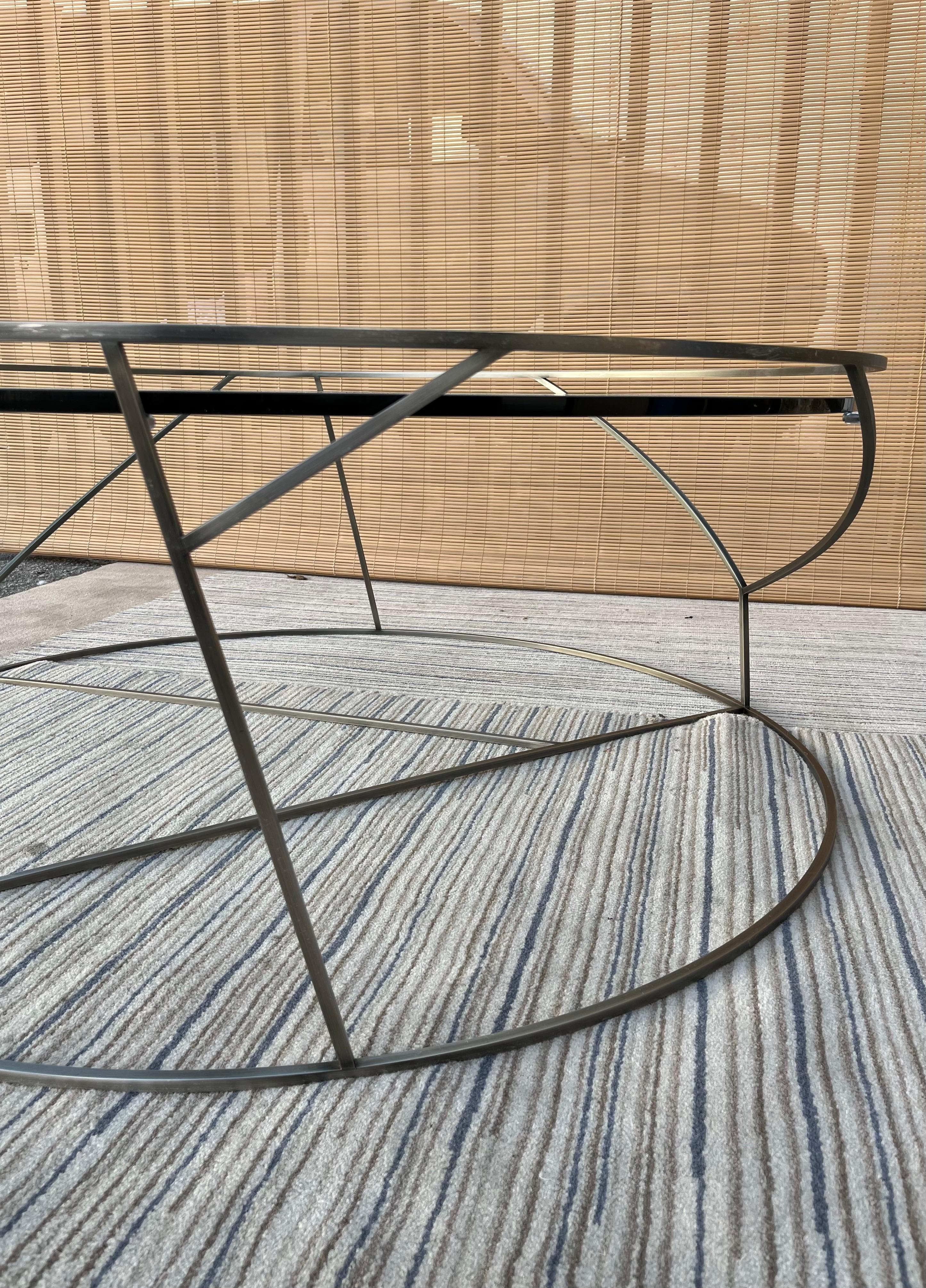 Contemporary Thicket Round Coffee Table by Ted Boerner For Sale 3