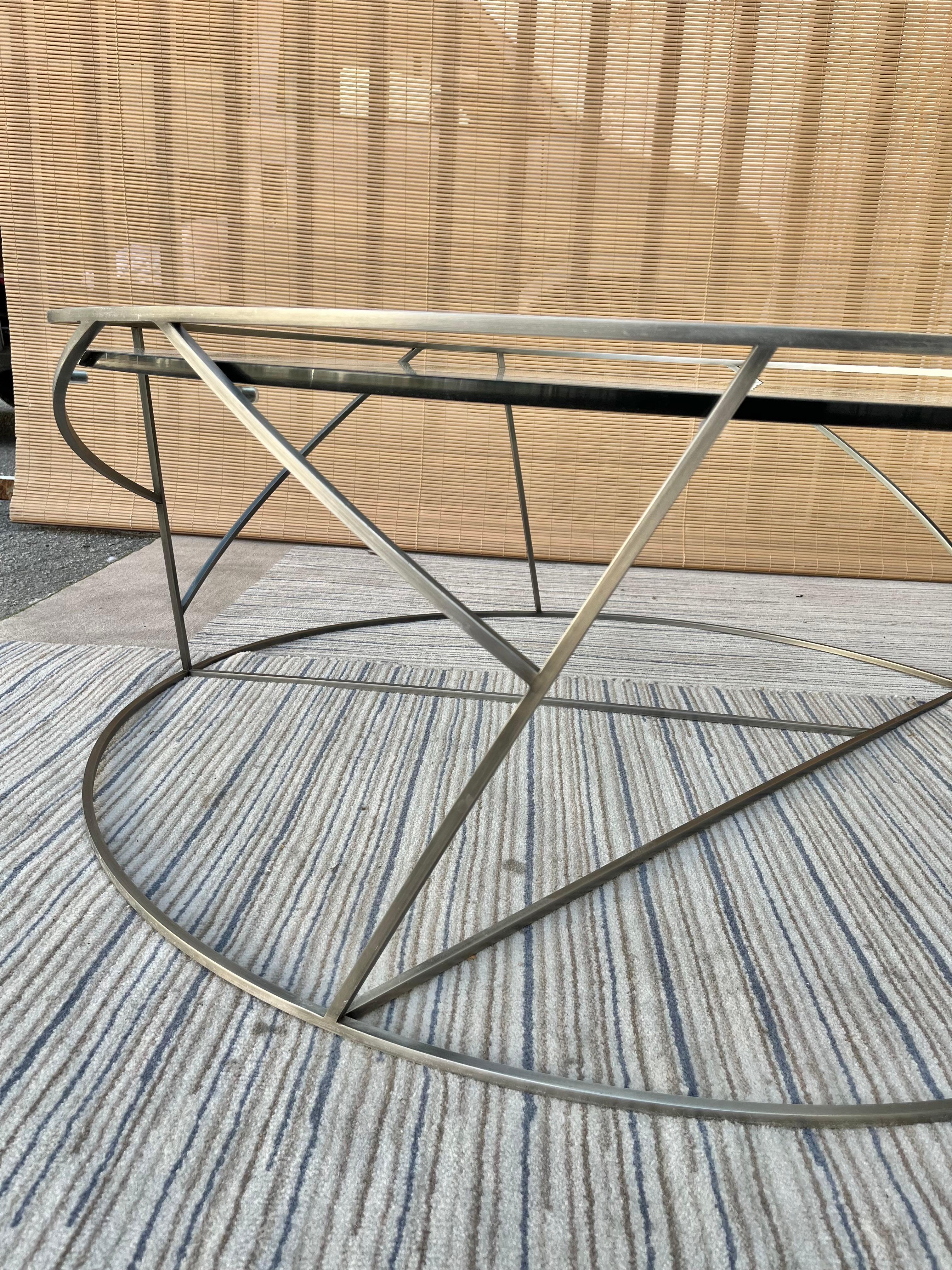 Contemporary Thicket Round Coffee Table by Ted Boerner For Sale 2