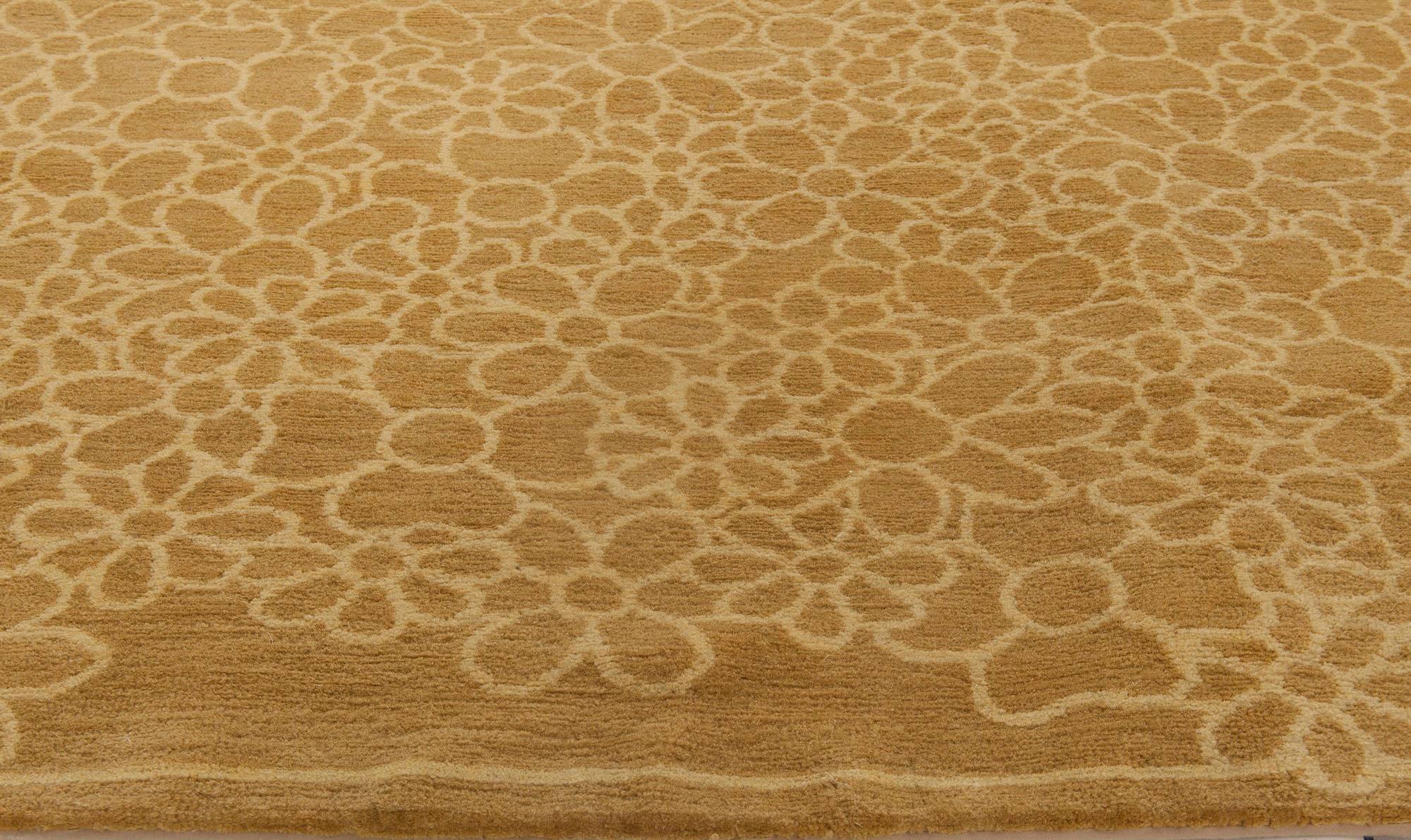 Contemporary Tibetan Handmade Silk and Wool Rug by Doris Leslie Blau In New Condition For Sale In New York, NY