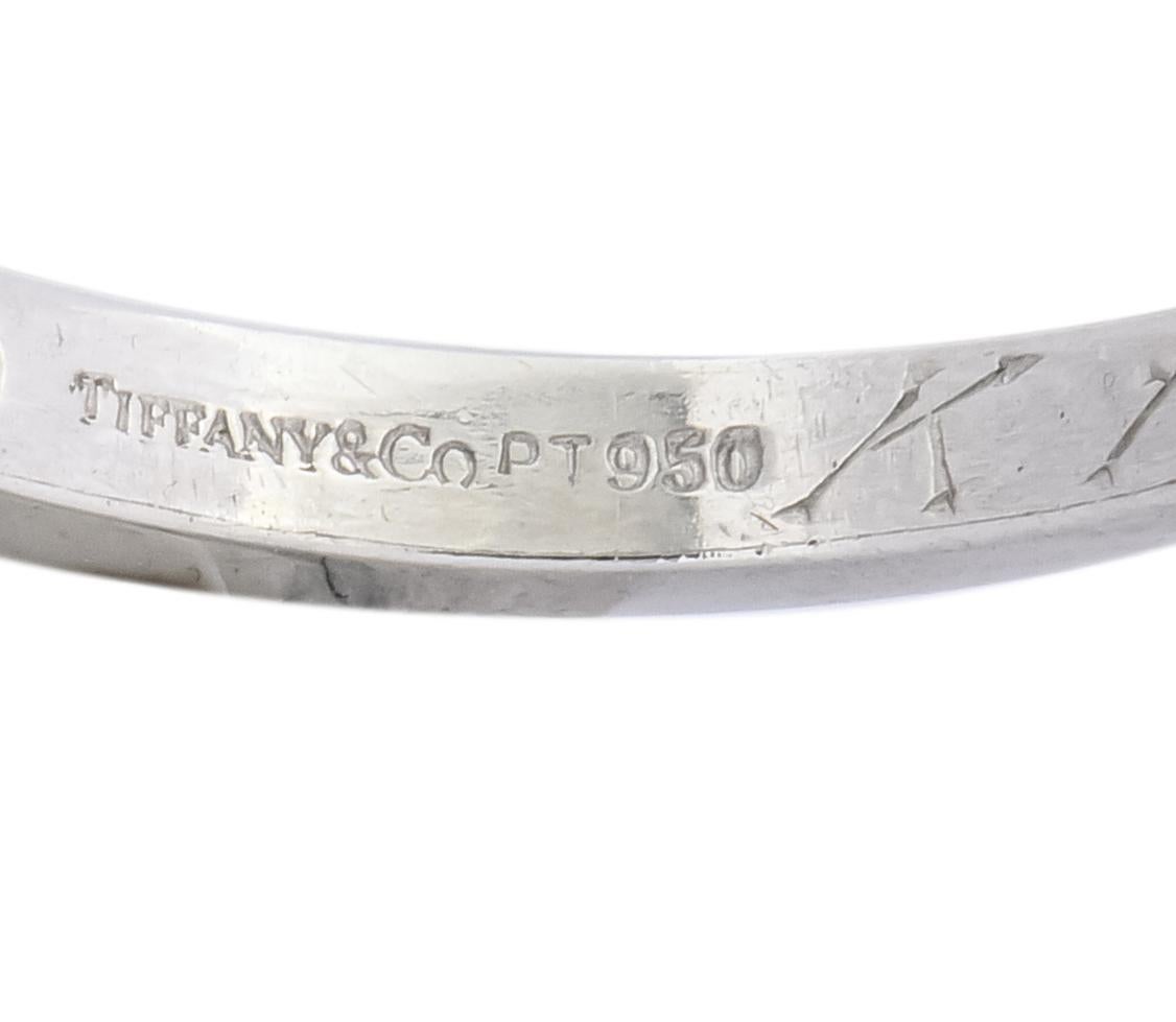 Contemporary Tiffany & Co. Diamond Platinum Anniversary Band Ring 2