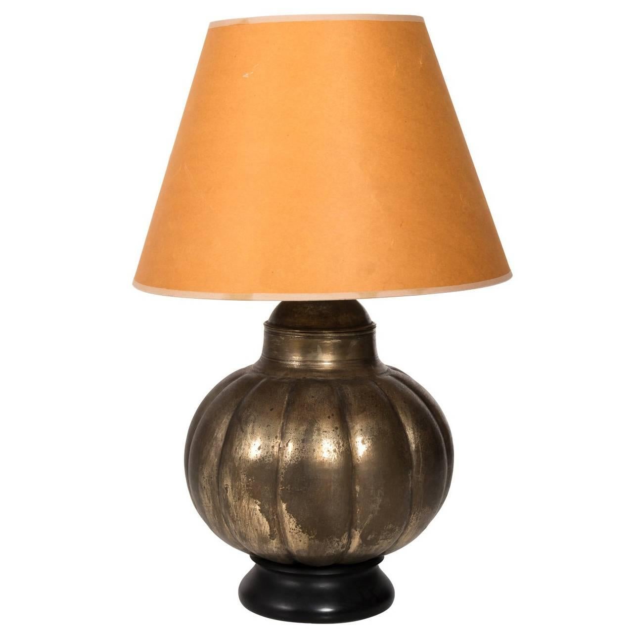 Contemporary Tin Lamp For Sale