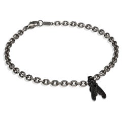 Contemporary Titanium Bracelet with 18K Black Gold