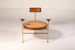 Contemporary "Torno" Armchair by Brazilian Designer Gustavo Bittencourt, 2023