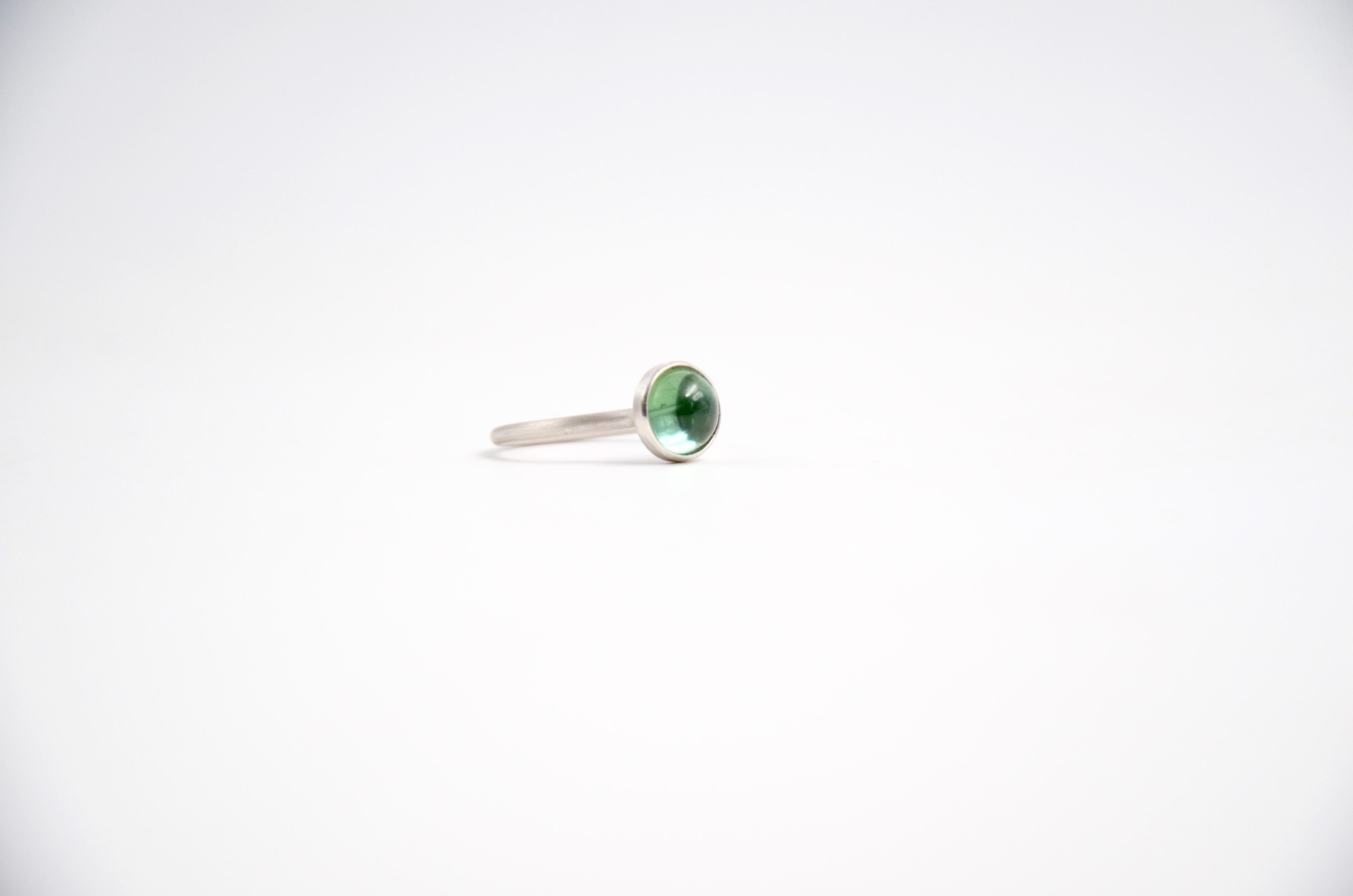 Contemporary Tourmaline 925 SterlingSilver Cocktail Ring

This piece of fine jewellery can be customized, using  gold, silver and in different sizes with different gemstones. 
Please get in touch with us to discuss further details.

Minimalist,
