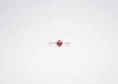Contemporary Tourmaline 925 Sterling Silver Cocktail Ring