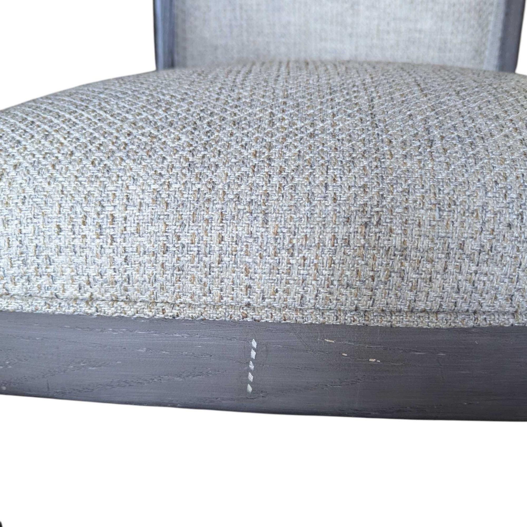 Contemporary Traditional Dining Chairs, Set of Six, Reupholstered and Refinished en vente 5