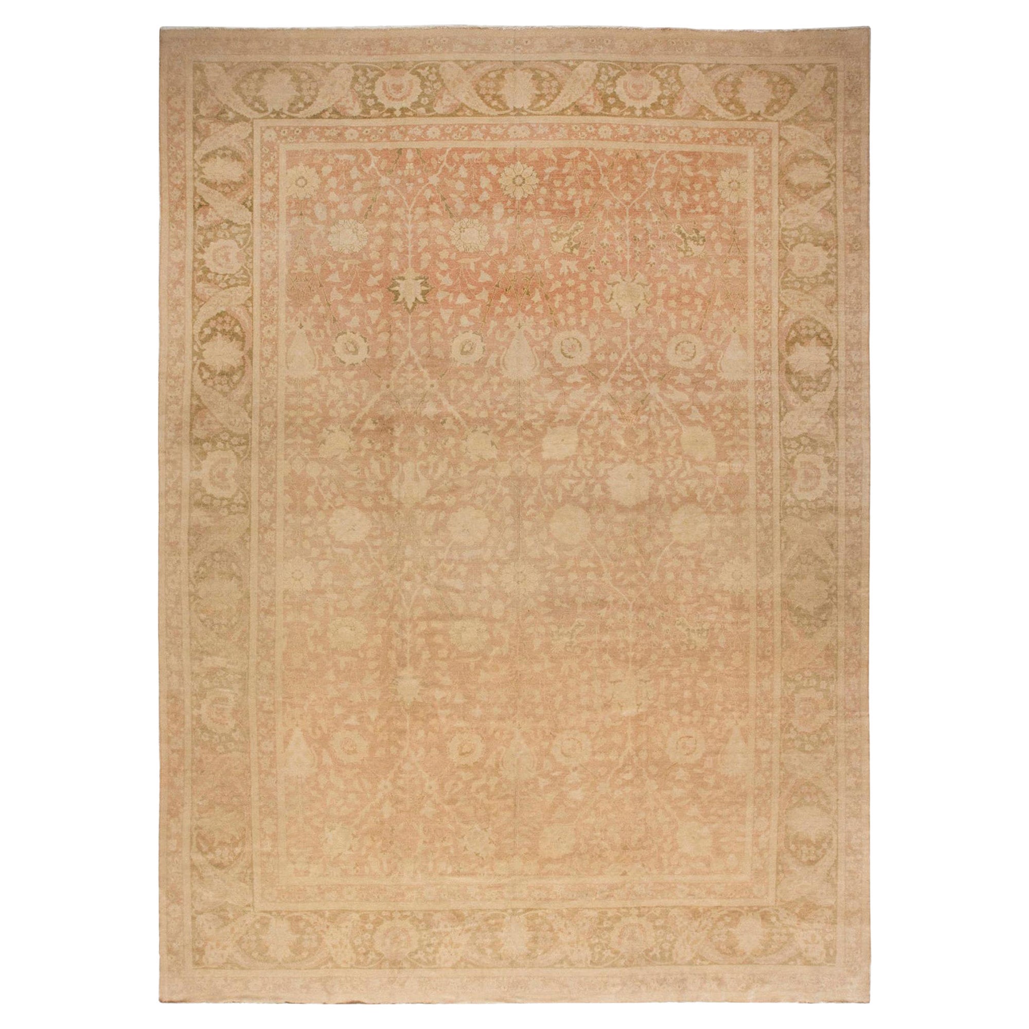 Traditional Oriental Inspired Tabriz Rug by Doris Leslie Blau at 1stDibs