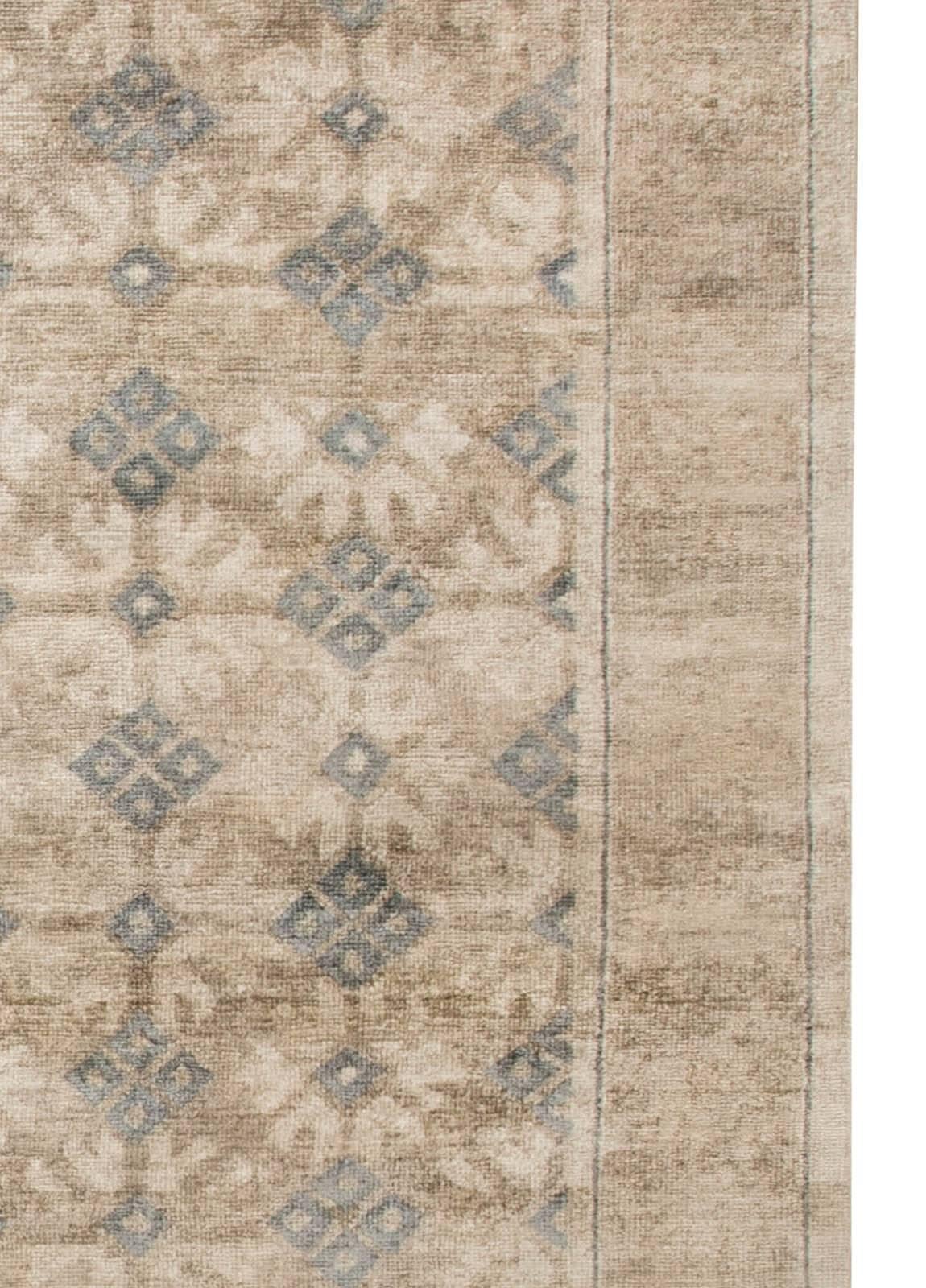 Zeitgenössischer traditioneller orientalisch inspirierter Samarkand-Teppich von Doris Leslie Blau (21. Jahrhundert und zeitgenössisch) im Angebot