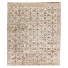 Zeitgenössischer traditioneller orientalisch inspirierter Samarkand-Teppich von Doris Leslie Blau