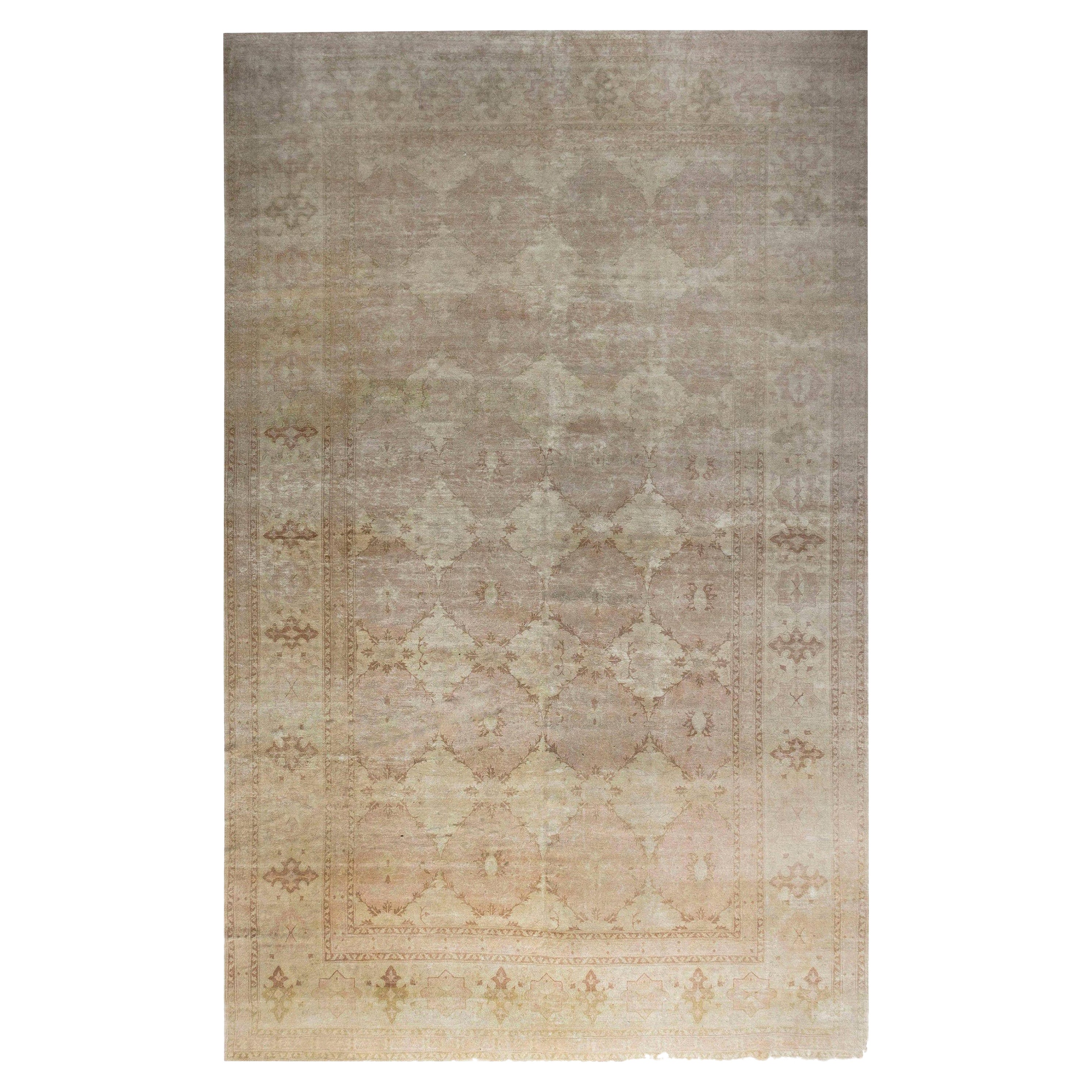 Contemporary Traditional Tabriz Inspired Handmade Wool Rug by Doris Leslie Blau For Sale