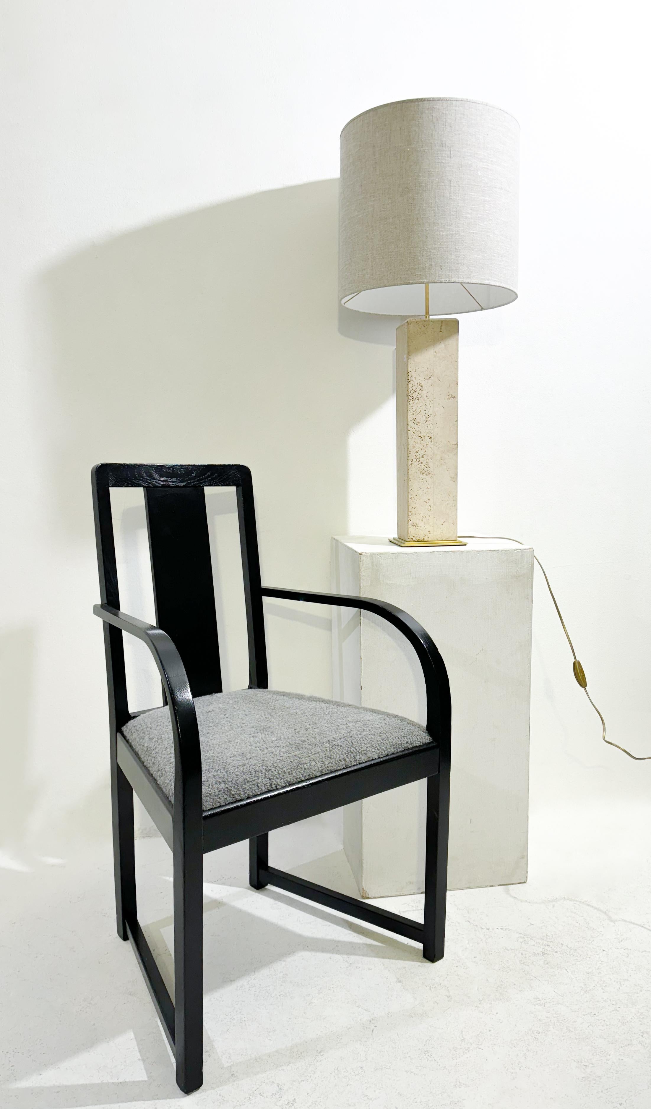 Contemporary Travertine Lamp, Italy For Sale 6