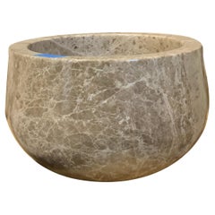 Contemporary Travertino Marble Sink