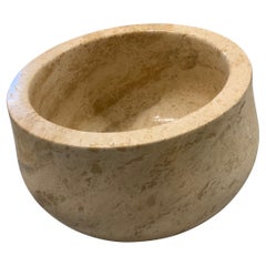 Lavello contemporaneo in marmo Travertino