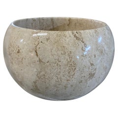 Contemporary Travertino Marble Sink