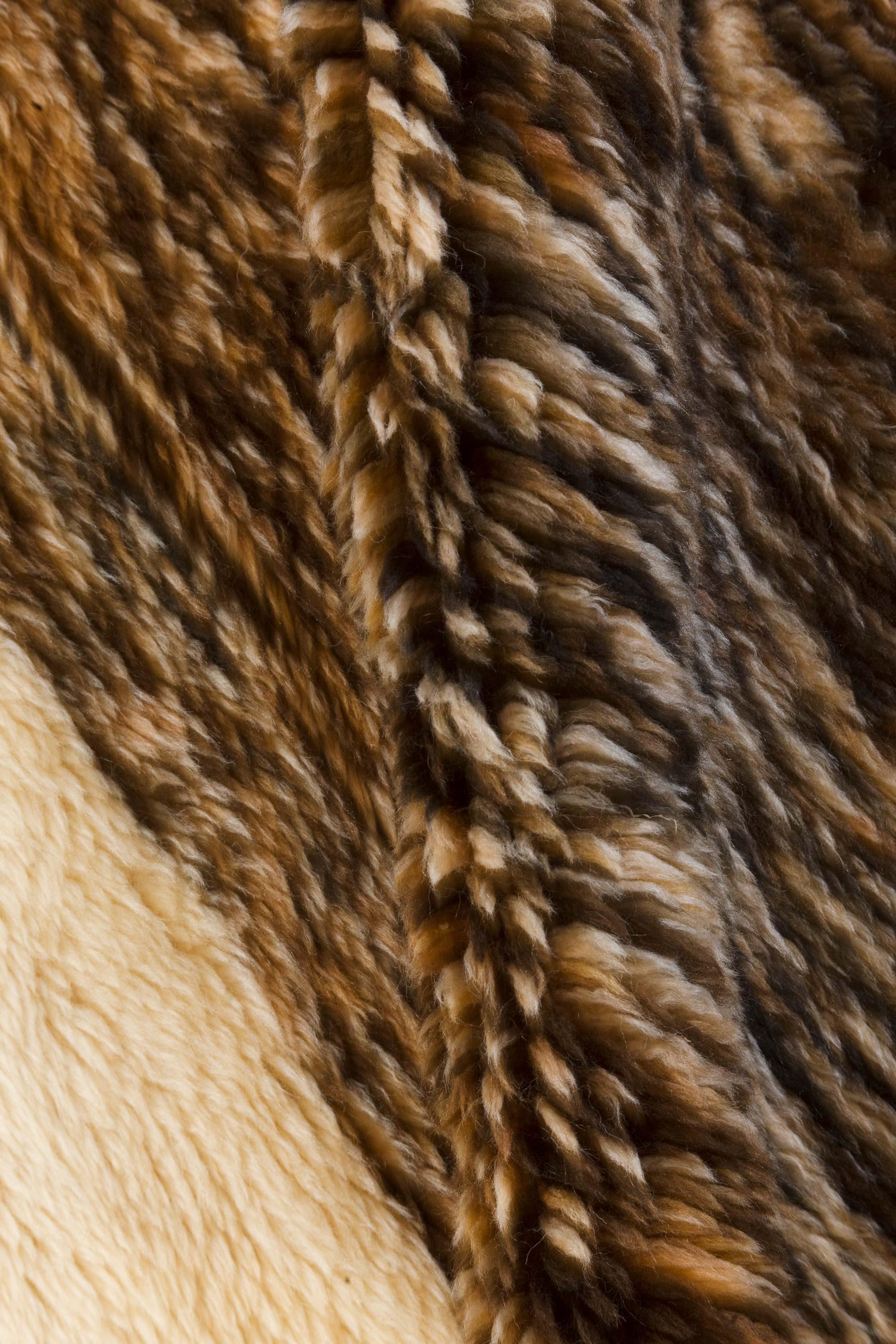 Tapis contemporain en laine de style tribal moderne marocain par Doris Leslie Blau
Taille : 8'3
