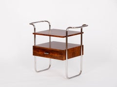 Aparador Contemporáneo de Acero Tubular Funcionalismo Checo Bauhaus