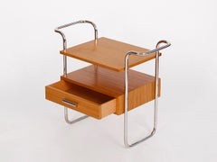 Aparador Contemporáneo de Acero Tubular Funcionalismo Checo Bauhaus