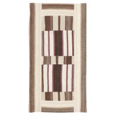 Tappeto turco contemporaneo a trama piatta patchwork
