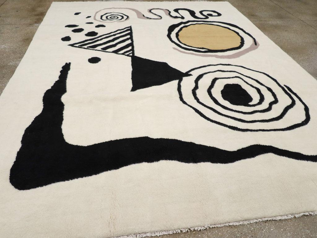 Tappeto turco contemporaneo di dimensioni pari a quelle di una stanza nello stile di Alexander Calder In condizioni Nuovo in vendita a New York, NY