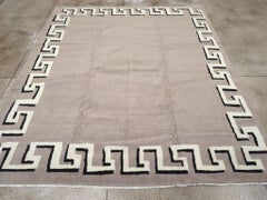 Contemporary Turkish Square Room Size Carpet in the style of Christian Berard