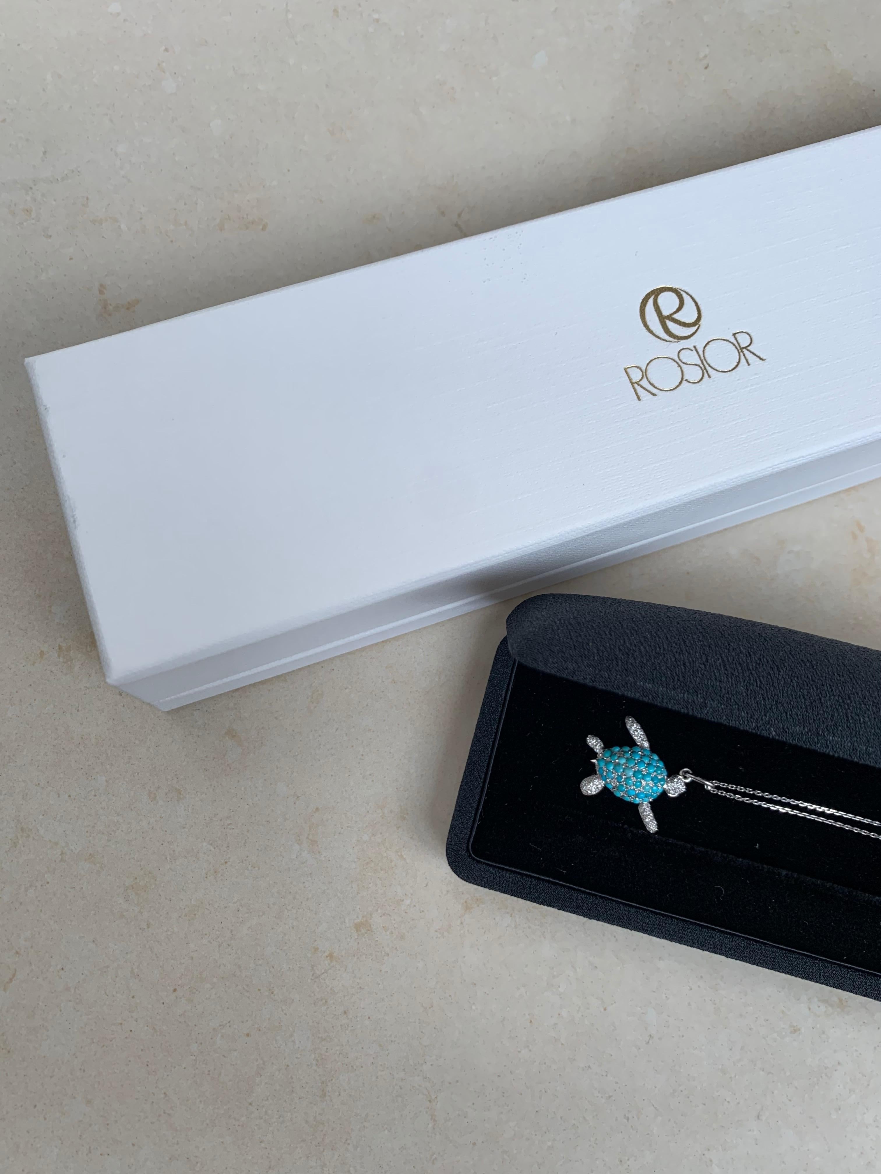 turquoise turtle pendant