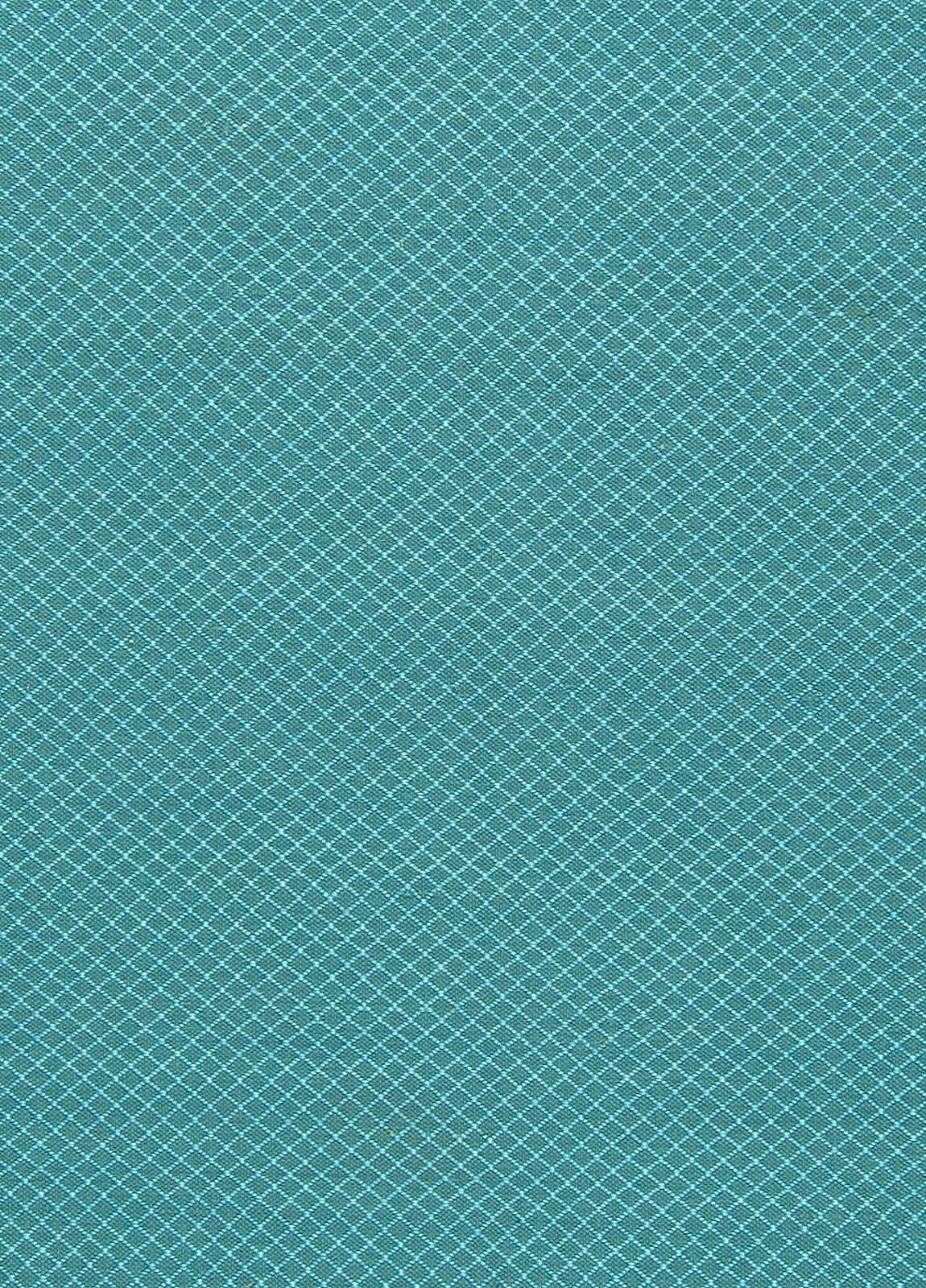 Contemporary Turquoise Geometric Flat-Weave Viscose Rug by Doris Leslie Blau Indio en venta