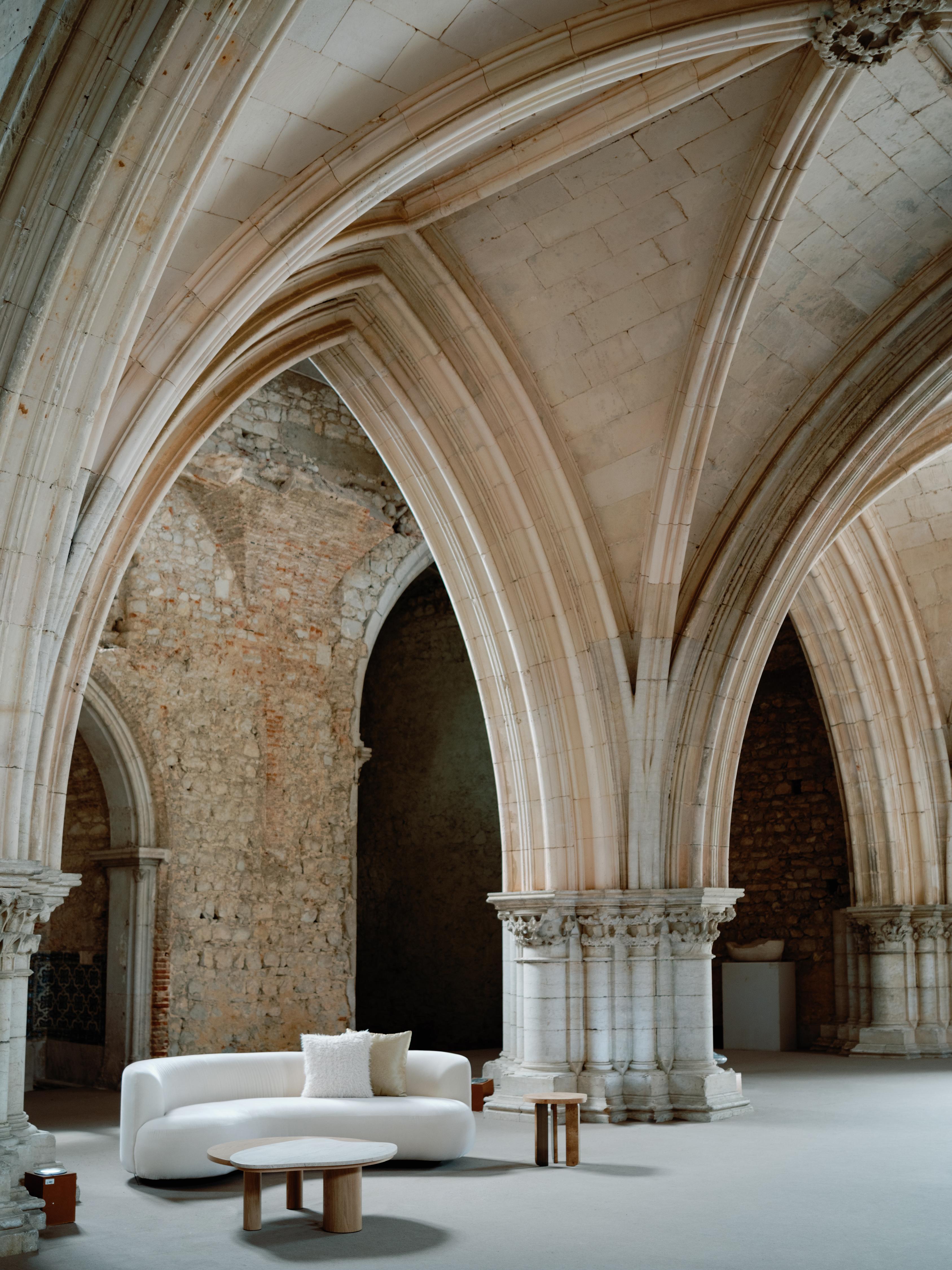 Canapé contemporain à deux places, Jacquard italien, fait main Portugal Greenapple en vente 5